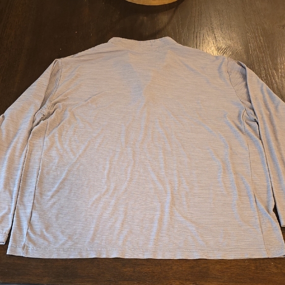 Men's Nike Dri Fit Gray Running Pullover Size XXL Long Sleeve 1/4 Zip - Picture 4 of 6